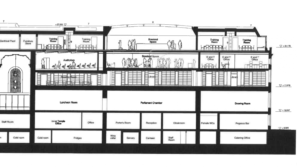 Inner Temple Library proposed